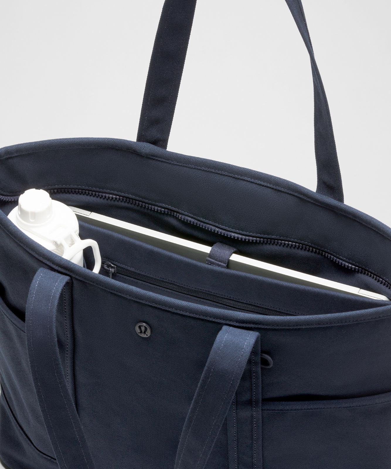 Daily Multi-Pocket Zip-Top Tote Bag 18L True Navy