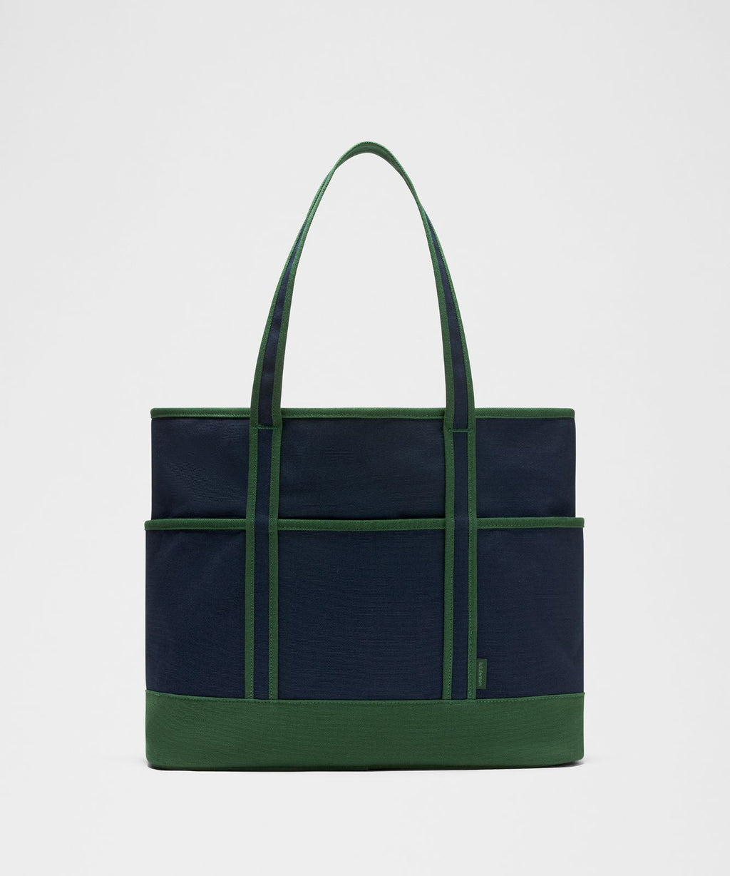 Daily Multi-Pocket Zip-Top Tote Bag 18L True Navy/Ivy Grove