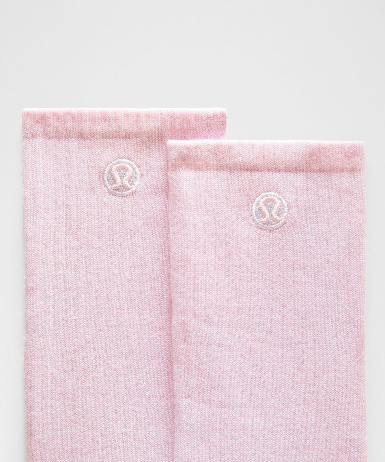 Unisex Daily Essential Crew Socks Blissful Pink
