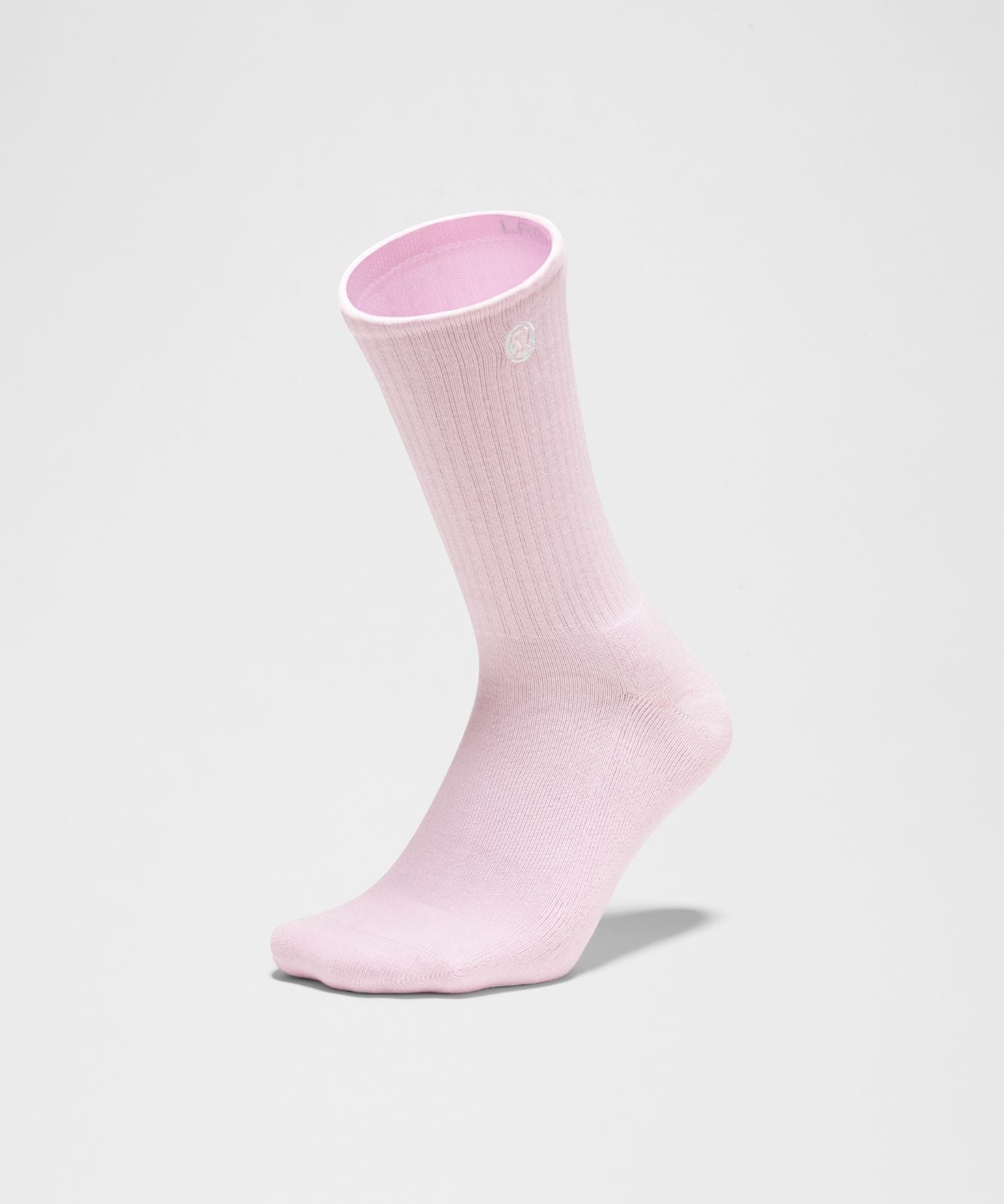 Unisex Daily Essential Crew Socks Blissful Pink