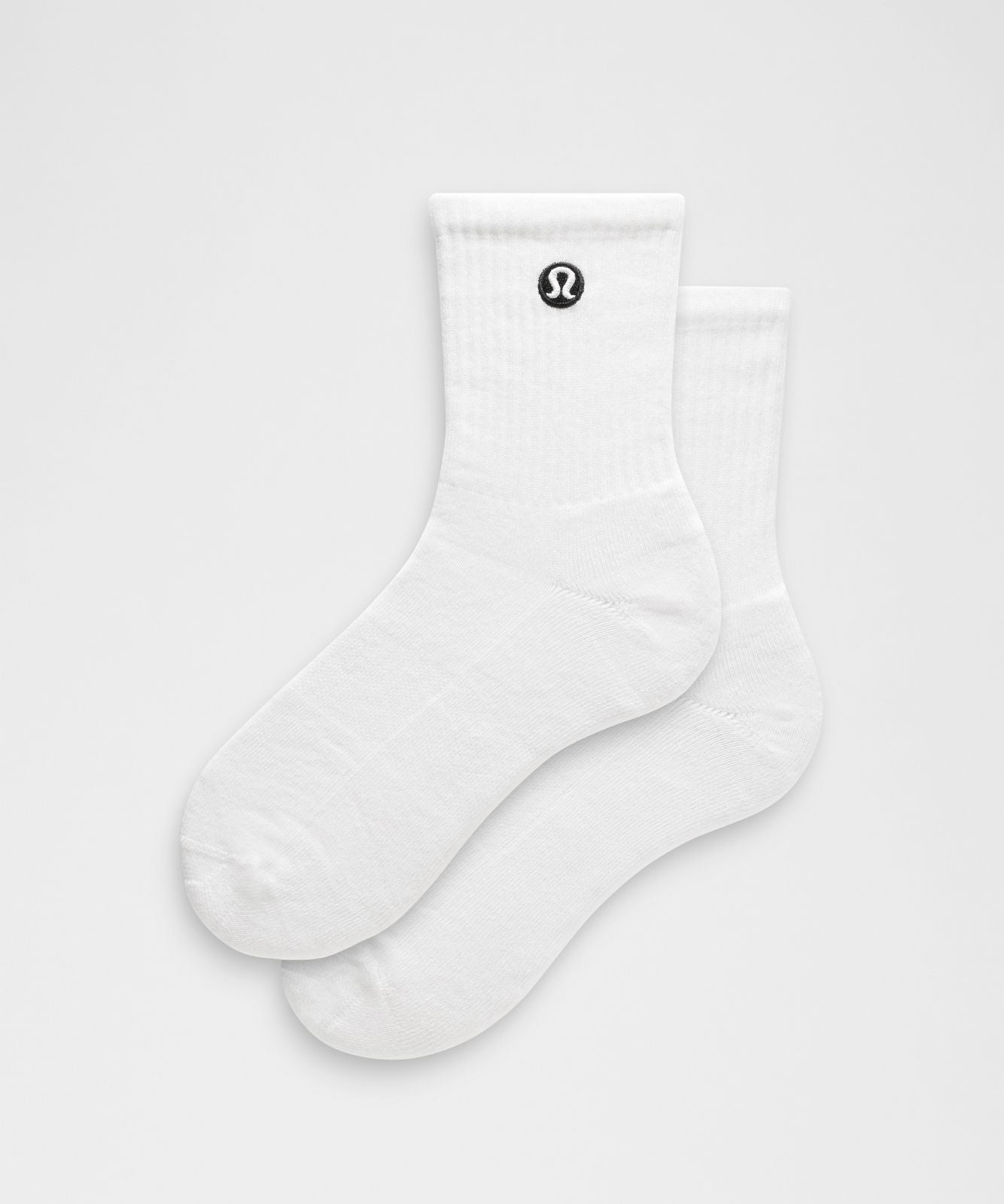 Unisex Daily Essential Quarter Socks White