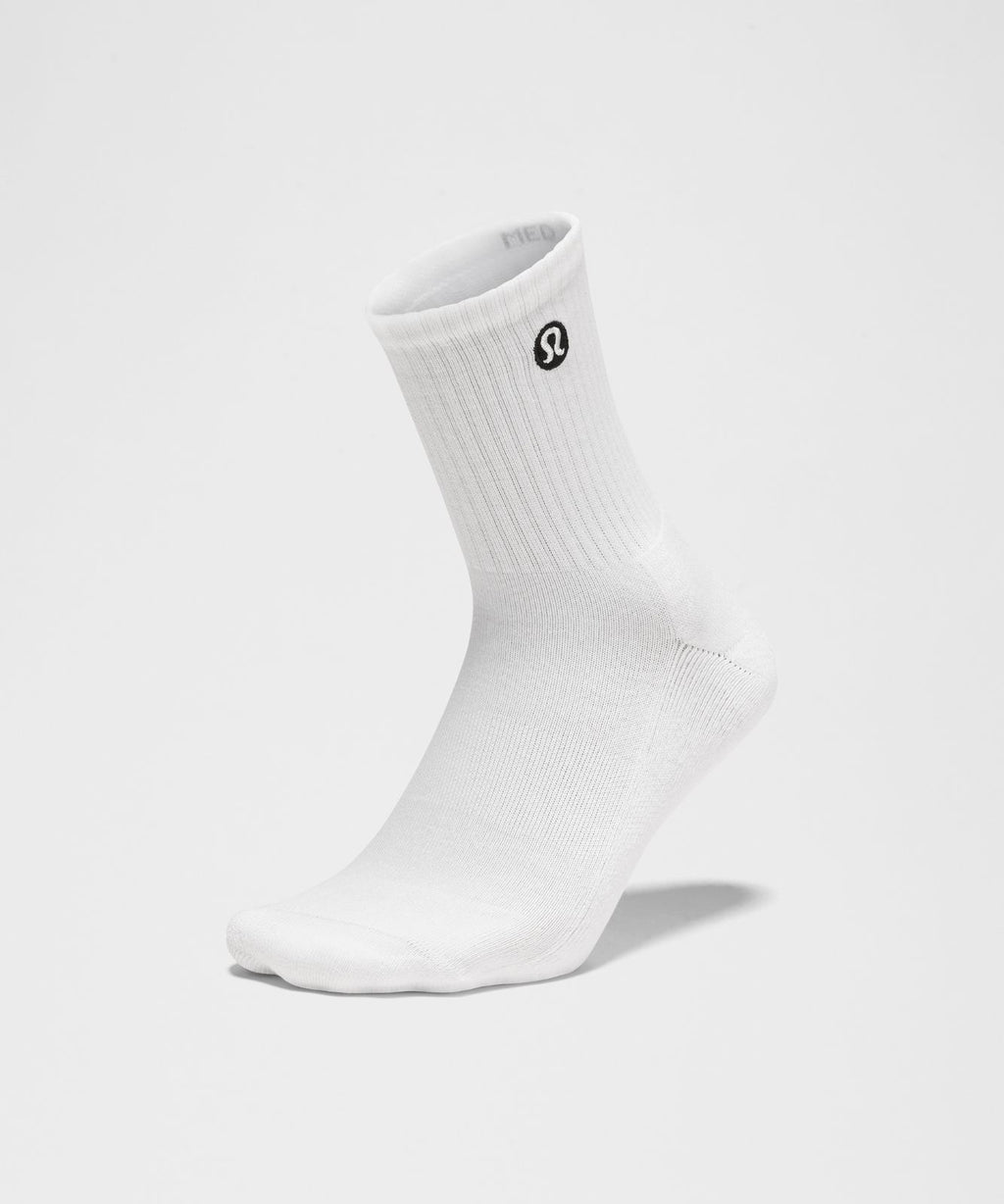 Unisex Daily Essential Quarter Socks White