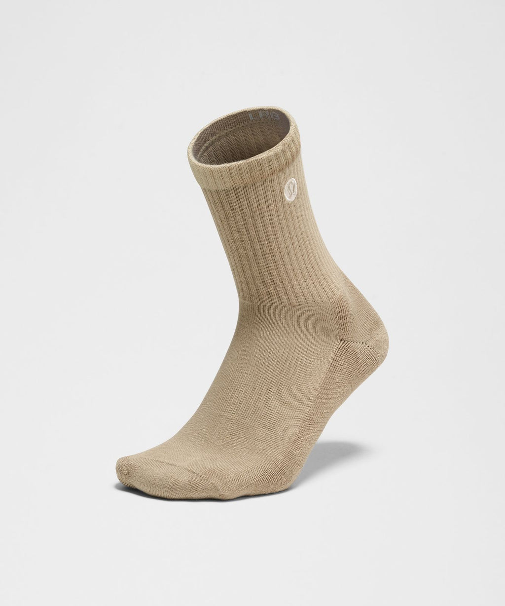 Unisex Daily Essential Quarter Socks Sheer Oak