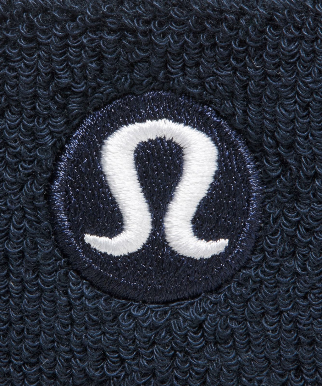 High-Pile Cotton Terry Sweatband True Navy