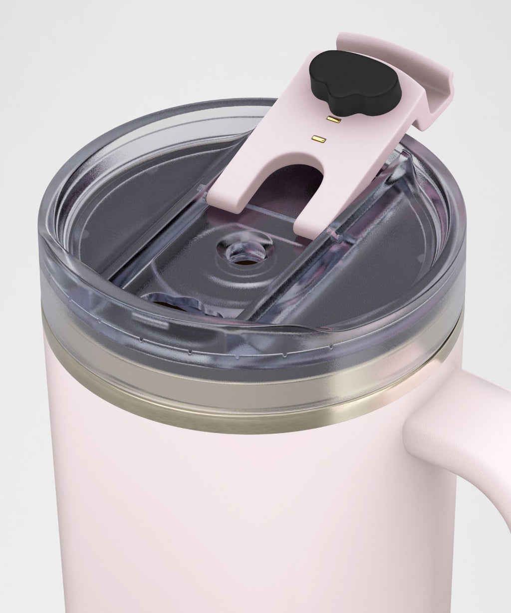 Insulated Tumbler 40oz Pink Pearl
