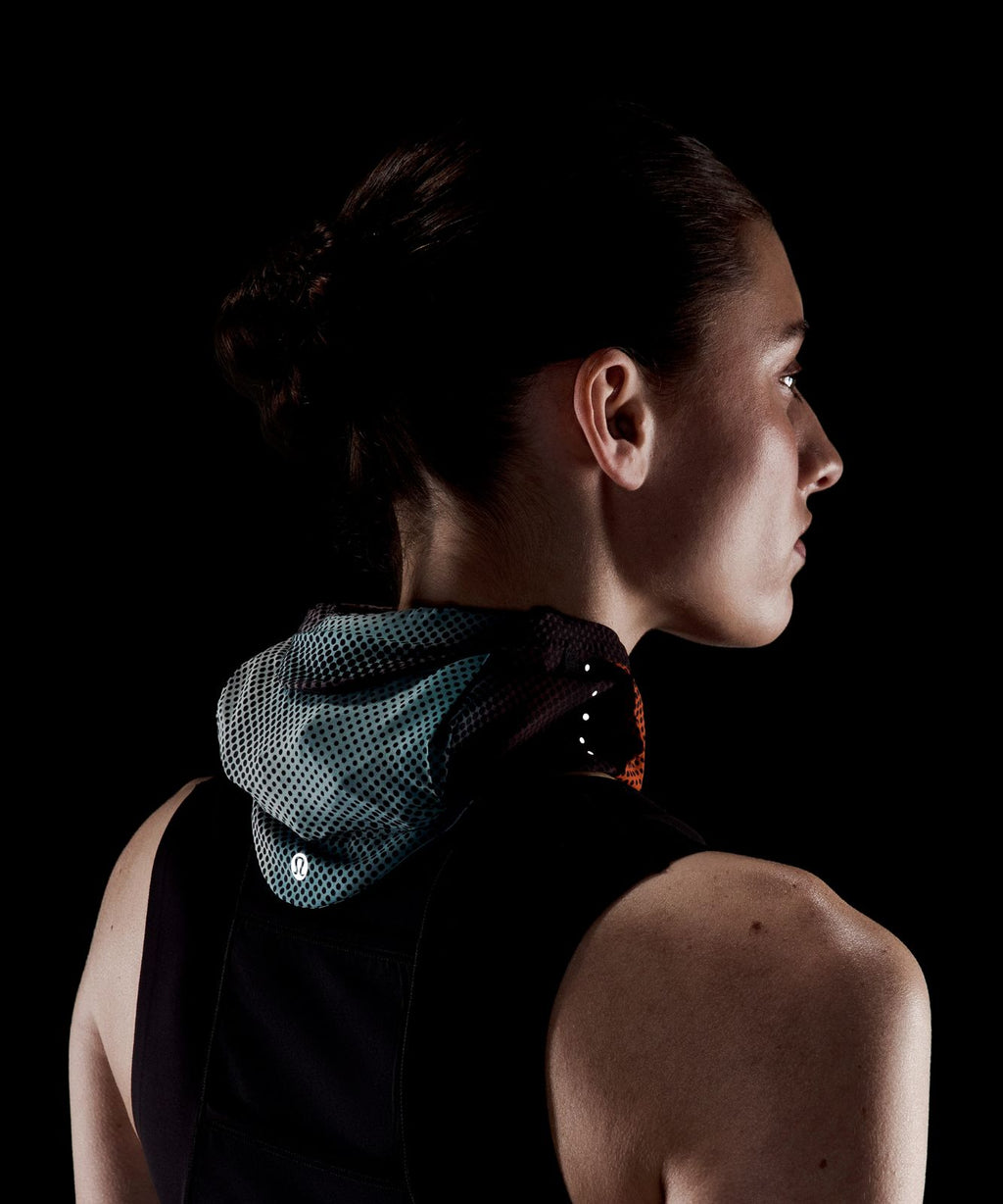 lululemon Go Further Cooling Ice Neck Wrap Speed Flux Mini Multi