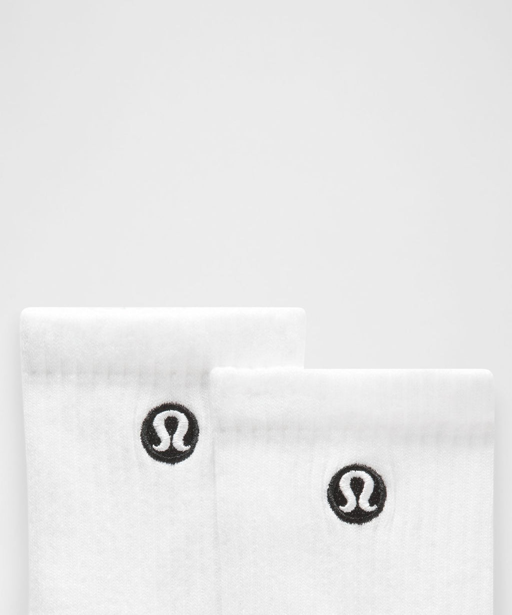 Unisex Daily Essential Quarter Socks *6 Pack White