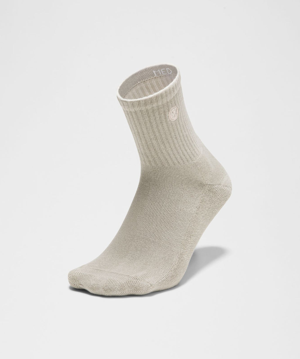 Unisex Daily Essential Quarter Socks *6 Pack Nomad/Hailstone Grey/Light Ivory/Dusty Diamond/Toasted Pink