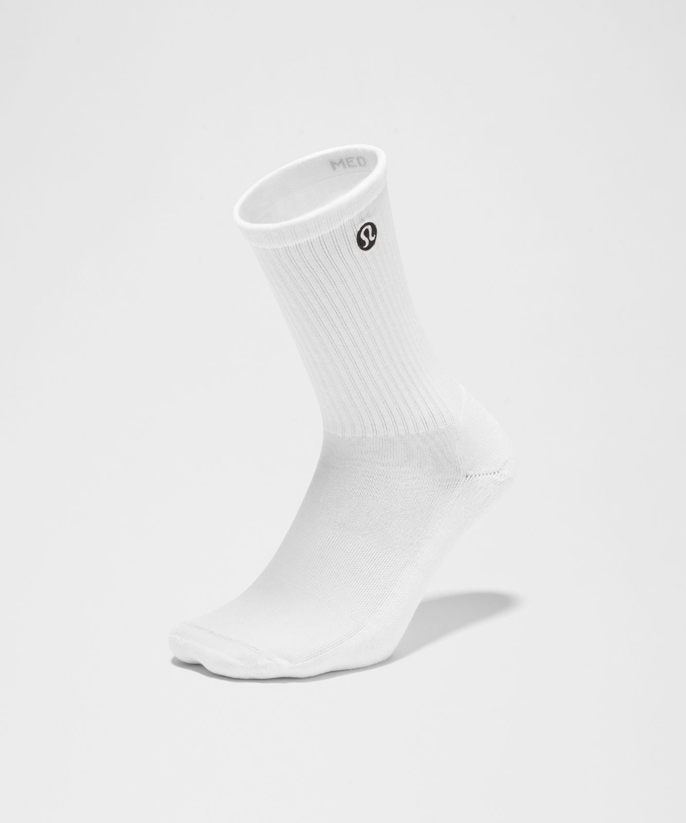 Unisex Daily Essential Crew Socks *6 Pack White