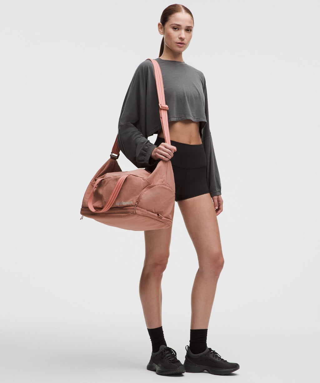 3-in-1 Gym Duffle Bag 30L Toasted Pink/Toasted Pink