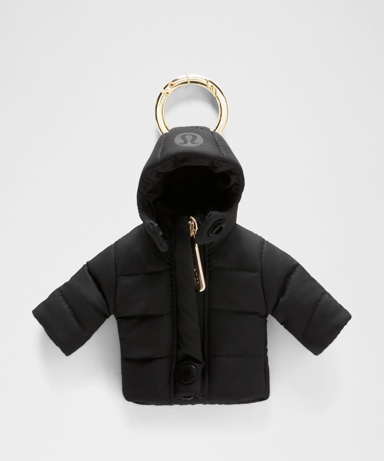 Wunder Puff Keychain Black/Gold