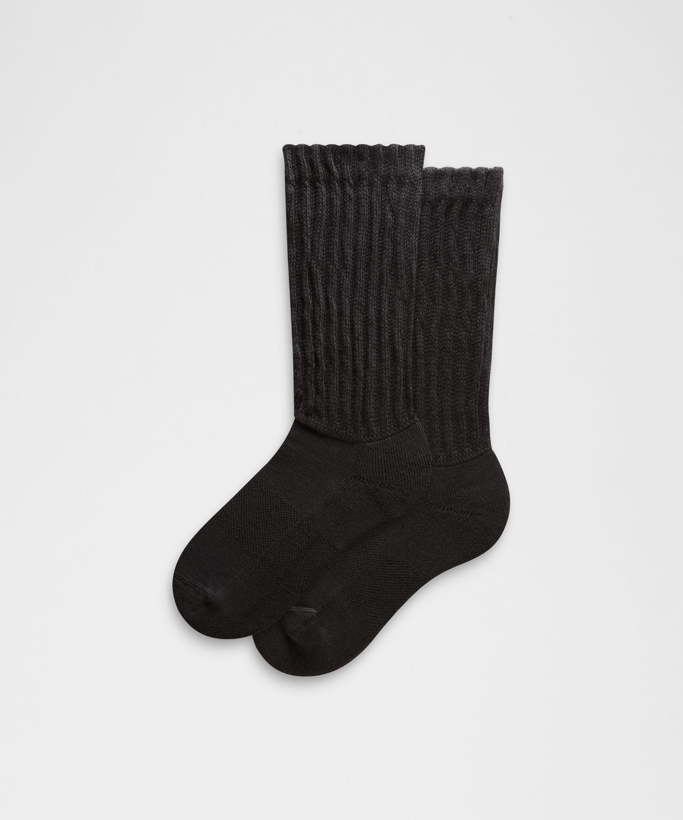 Unisex Slouch Socks Black