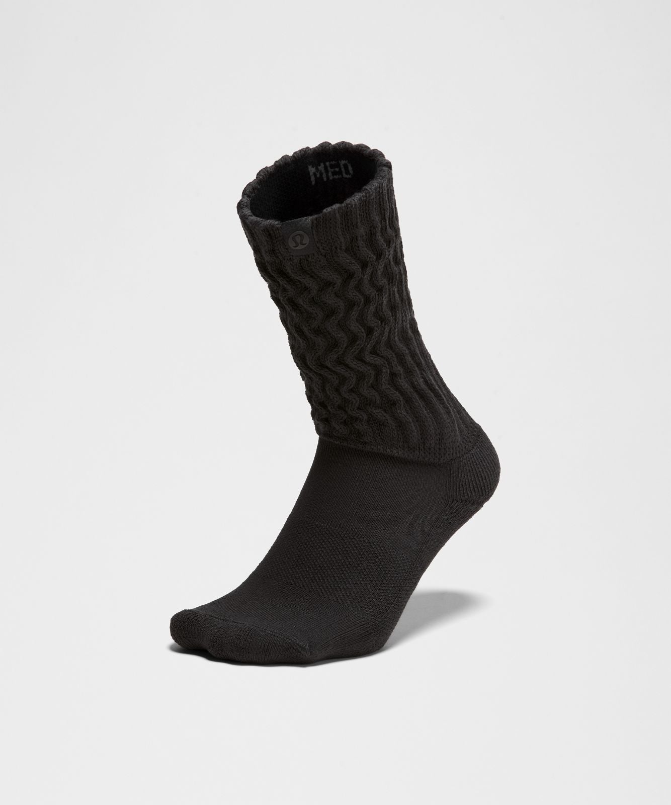 Unisex Slouch Socks Black