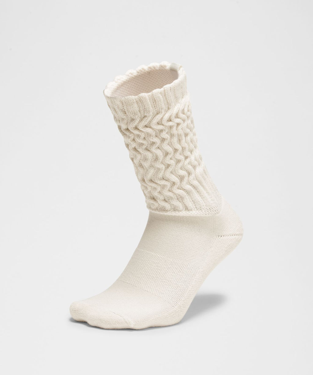 Unisex Slouch Socks Light Ivory