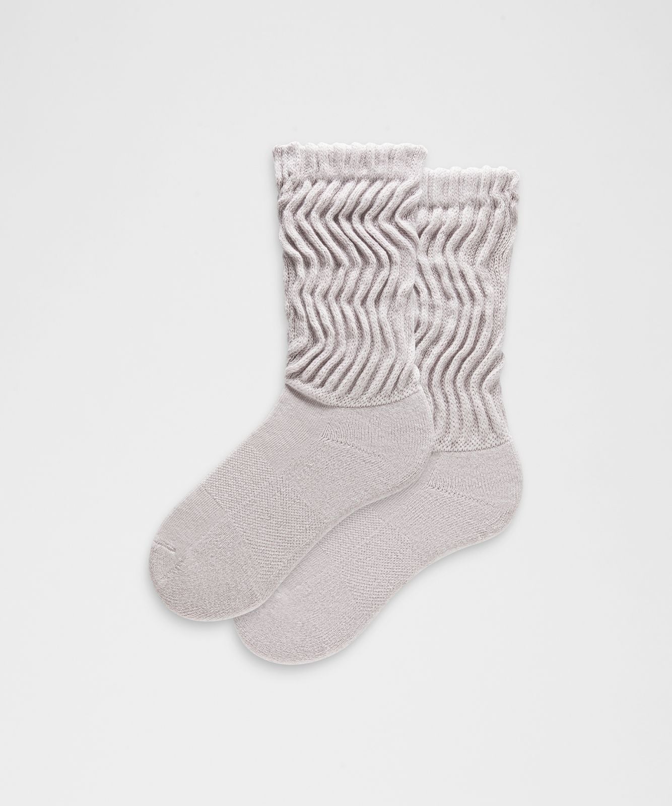 Unisex Slouch Socks Heathered Icy Taupe