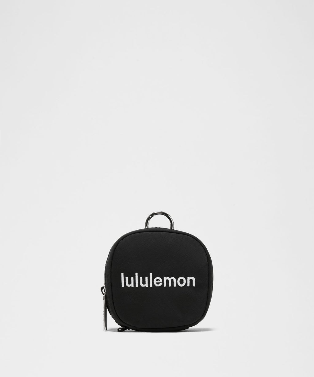 Clippable Commuter Organizer Pouch Black/White/Silver