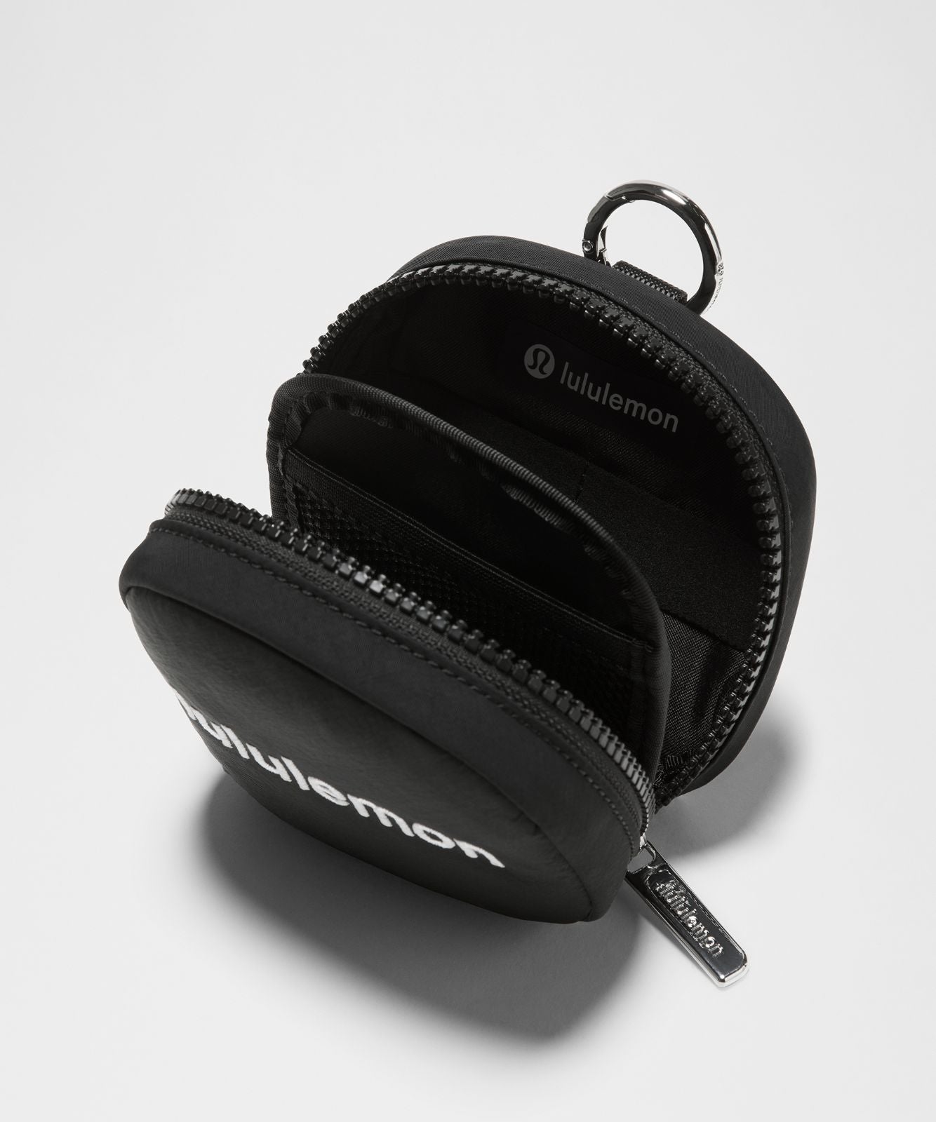 Clippable Commuter Organizer Pouch Black/White/Silver