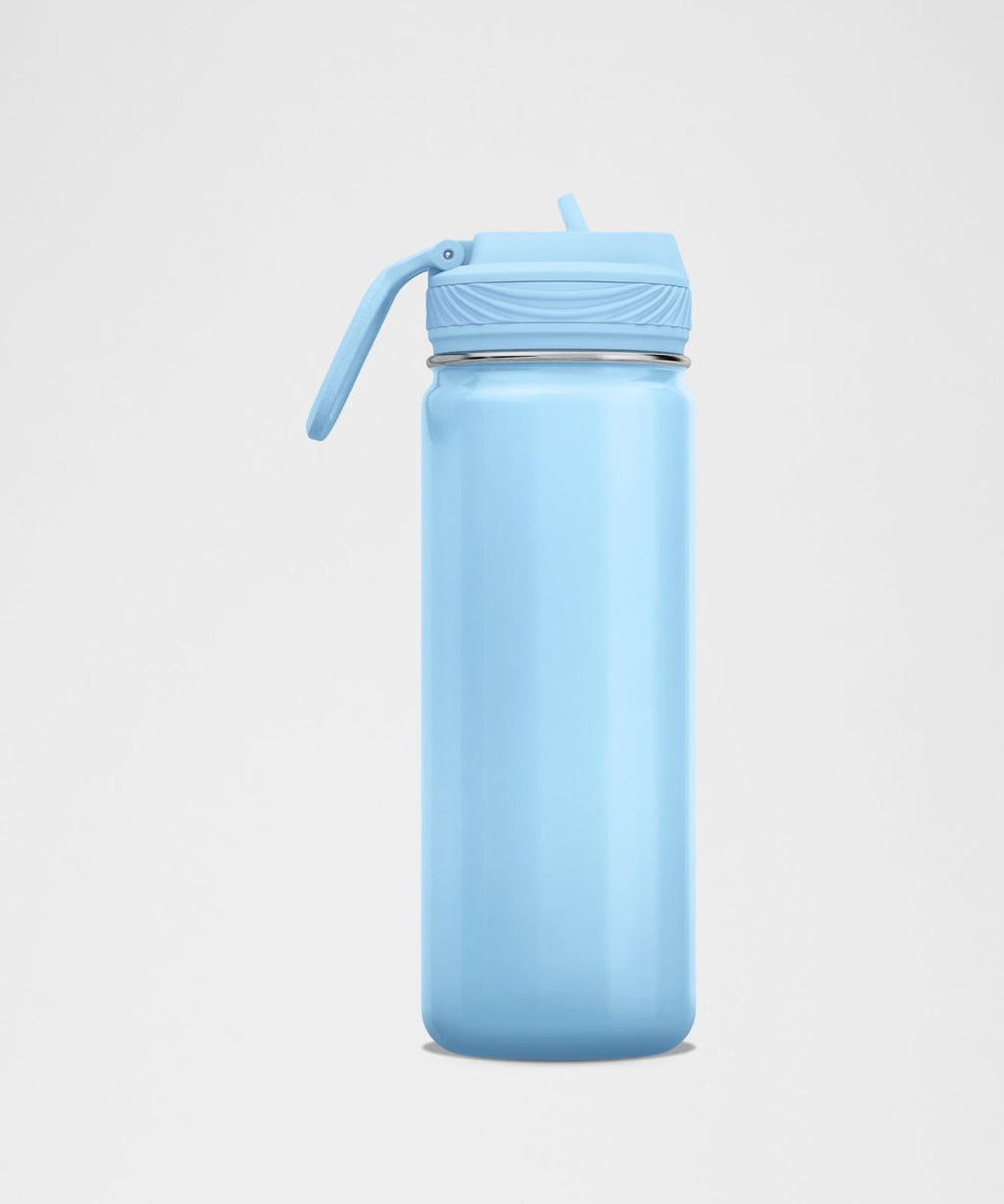 Back to Life Sport Bottle 18oz Straw Lid *Shine Dreamy Blue/Polo Pastel