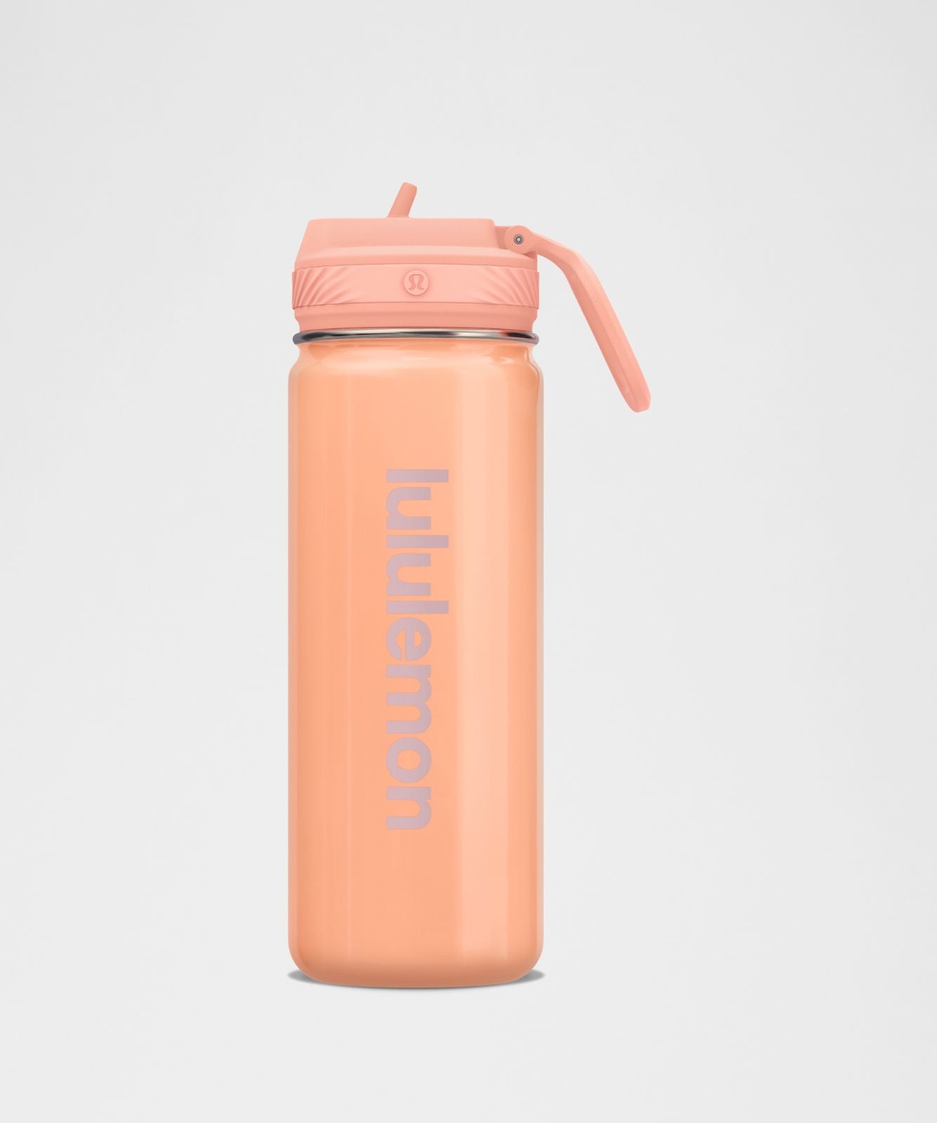 Back to Life Sport Bottle 18oz Straw Lid *Shine Plum Peach/Pink Pearl