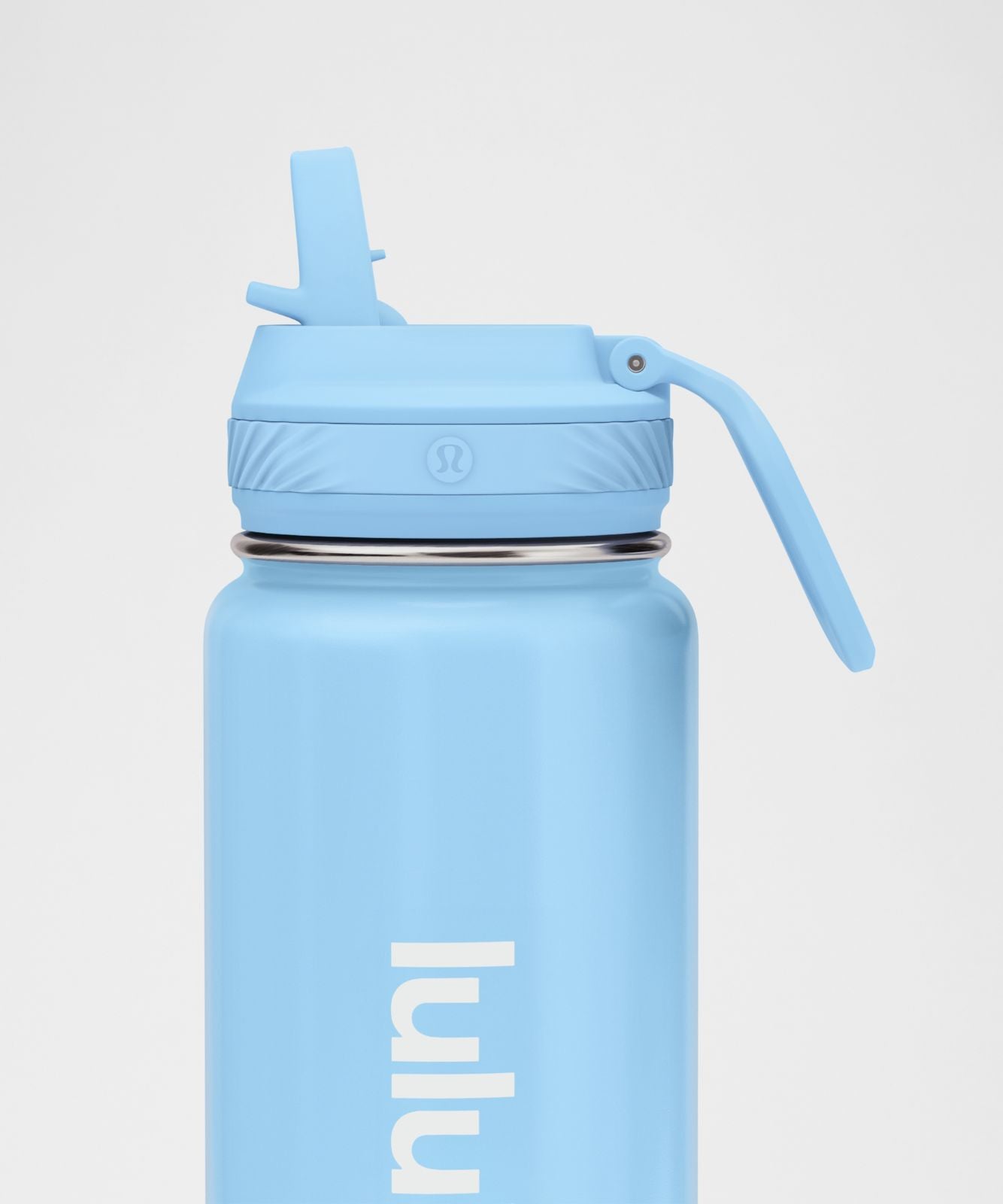 Back to Life Sport Bottle 24oz Straw Lid *Shine Dreamy Blue/Polo Pastel