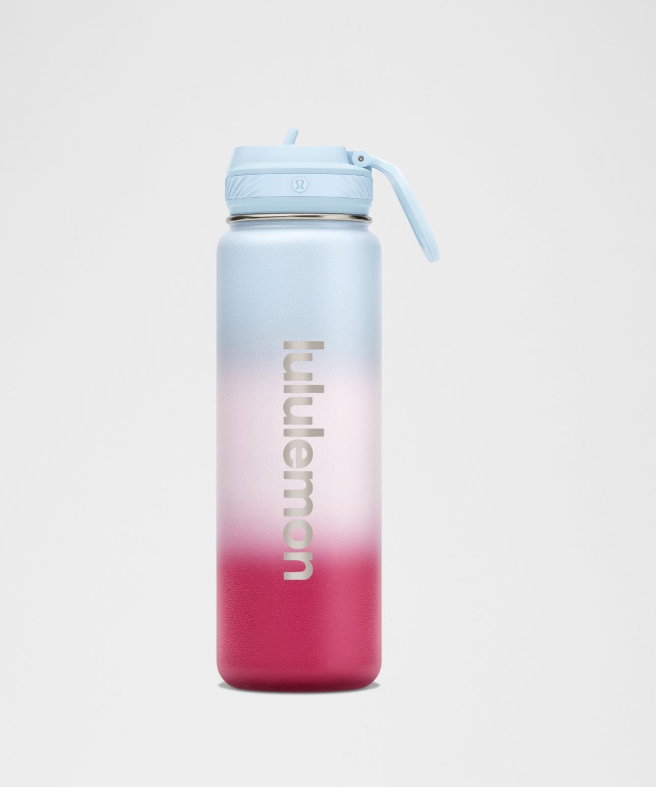 Back to Life Sport Bottle 24oz Straw Lid *Ombre Starch Blue/Pink Pearl/Raspberry Rave