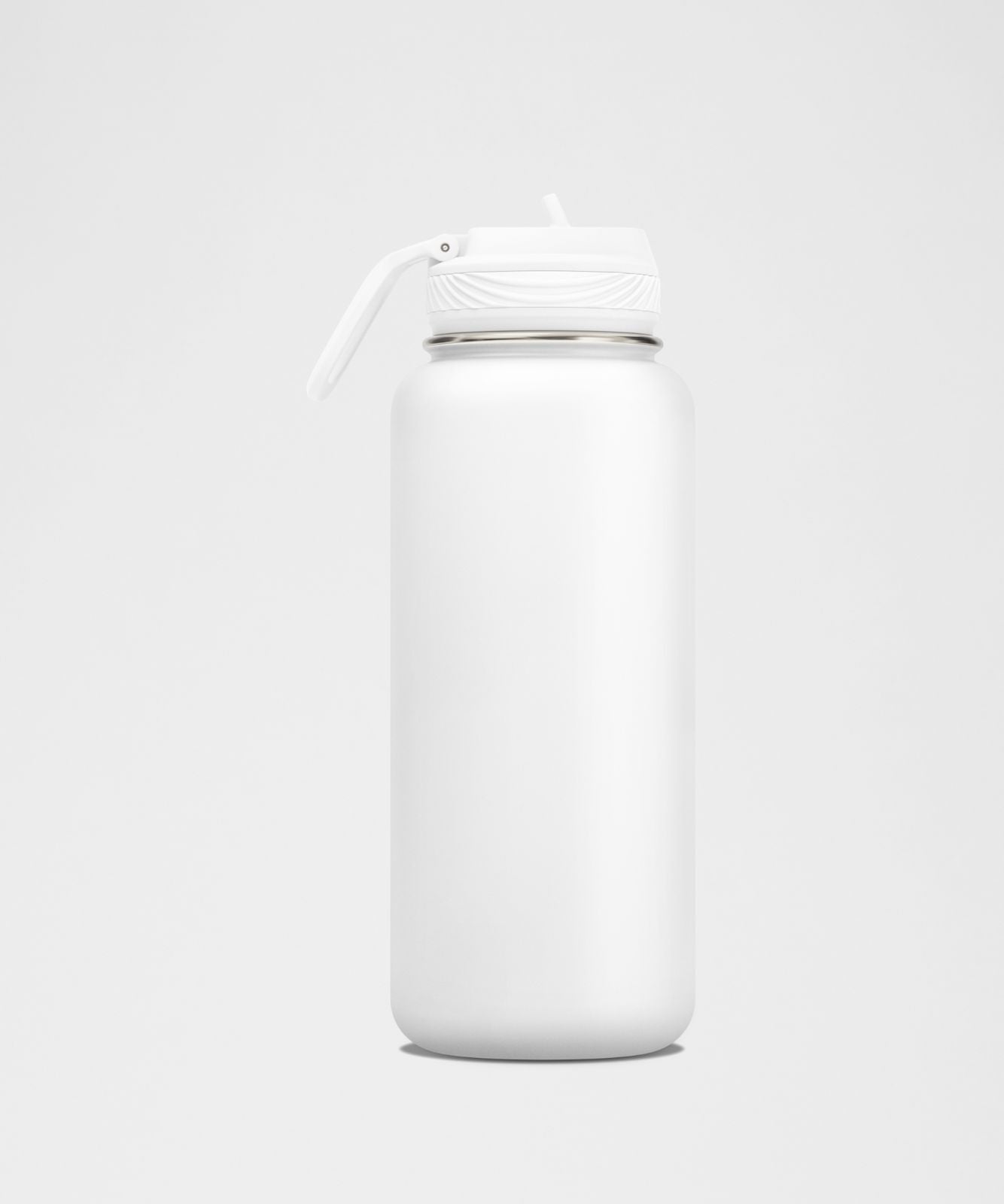 Back to Life Sport Bottle 32oz *Straw Lid White