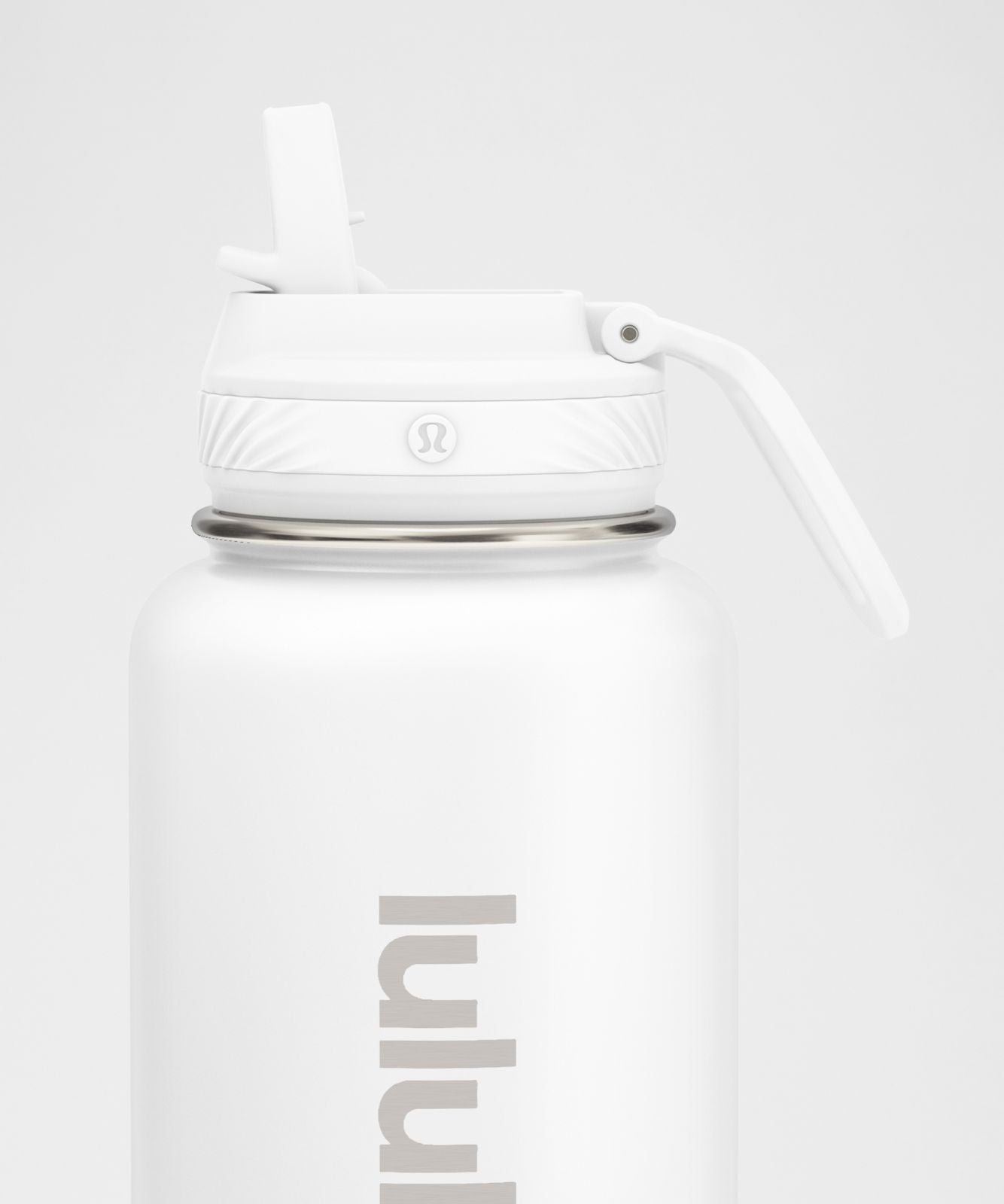 Back to Life Sport Bottle 32oz *Straw Lid White