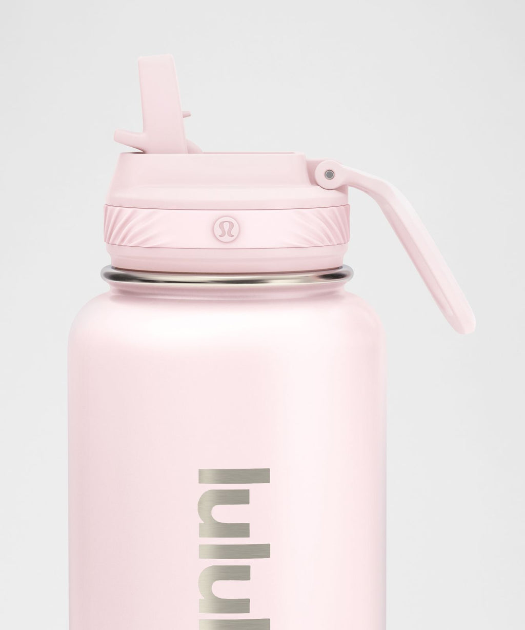 Back to Life Sport Bottle 32oz *Straw Lid Pink Pearl