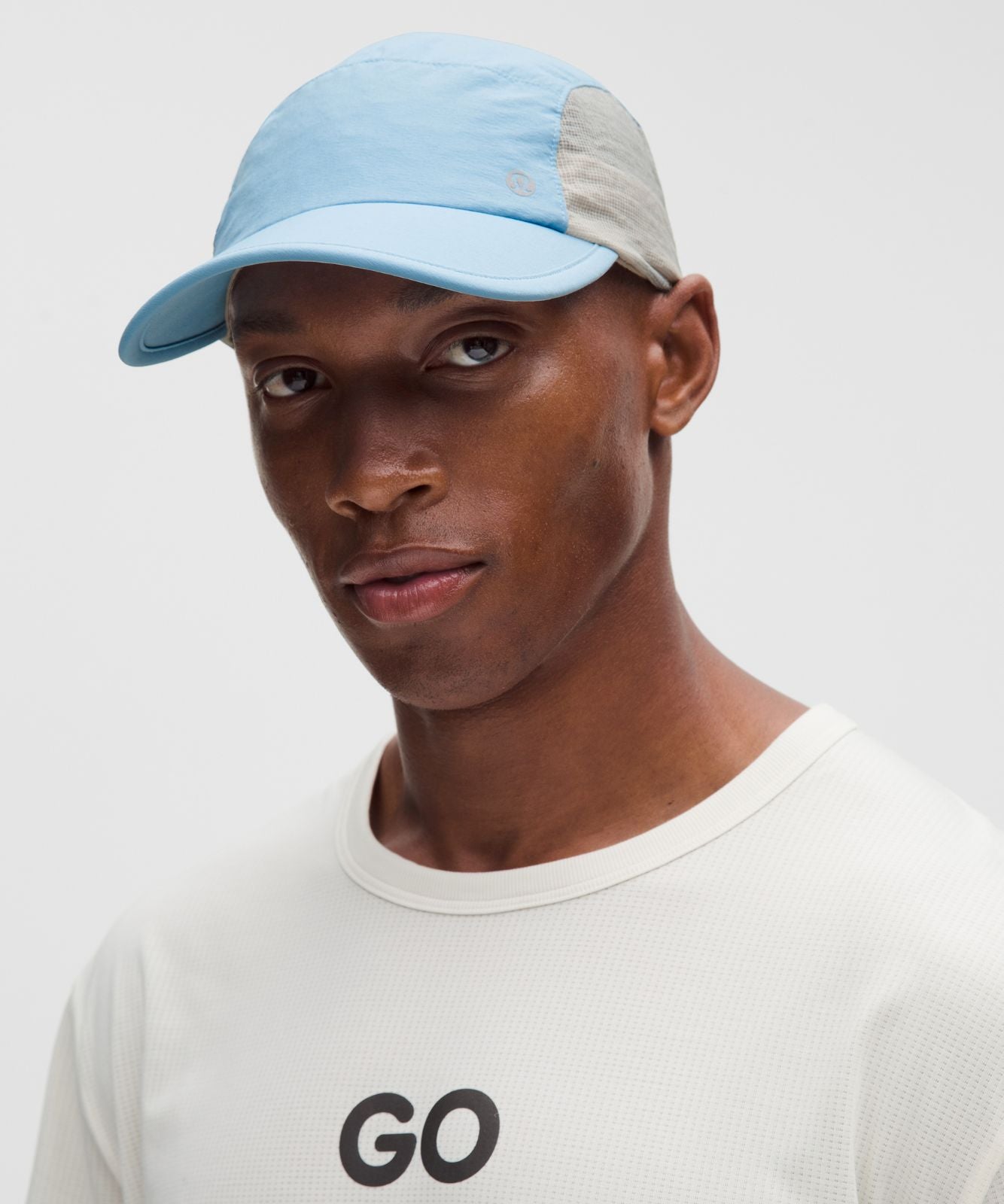 Packable Running Cap Dreamy Blue/Downtown Tan
