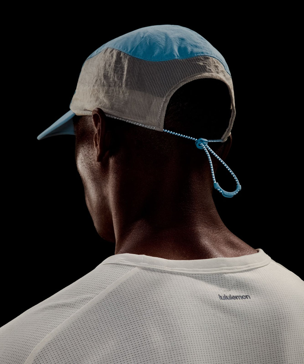 Packable Running Cap Dreamy Blue/Downtown Tan
