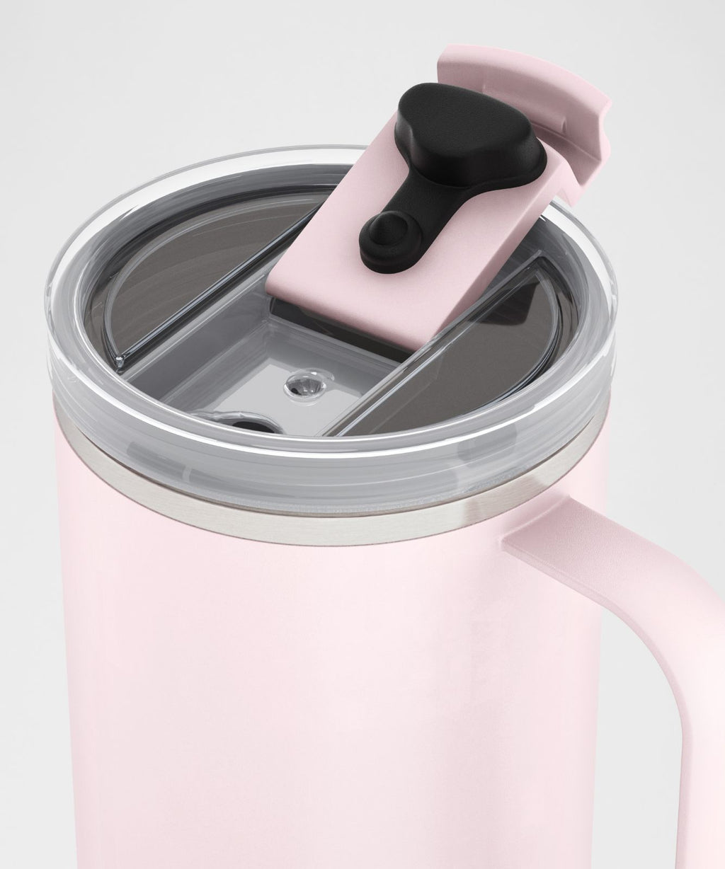 Insulated Mug 12oz Pink Pearl
