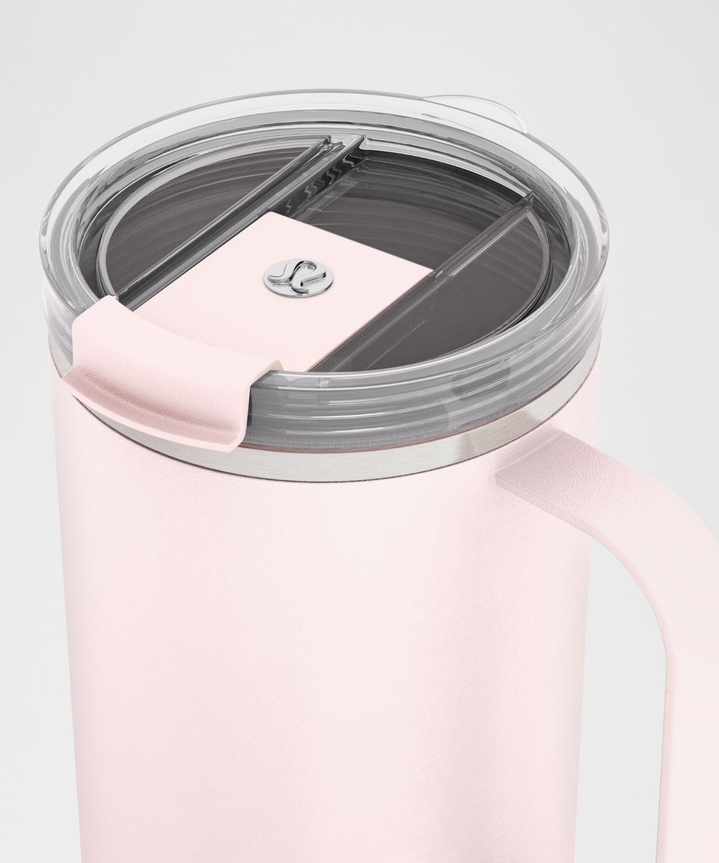 Insulated Mug 20oz Pink Pearl