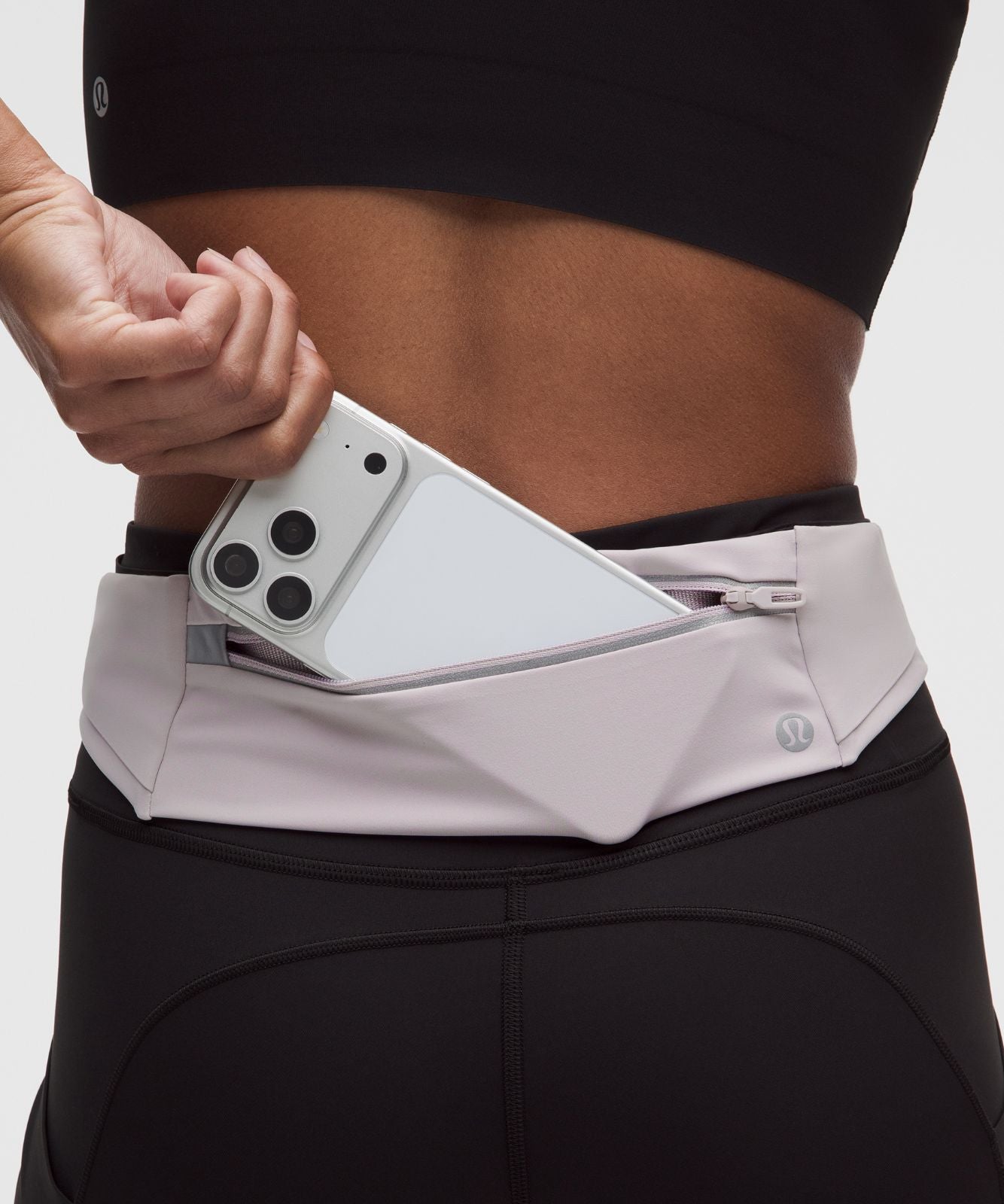 Fast and Free Running Belt Icy Taupe