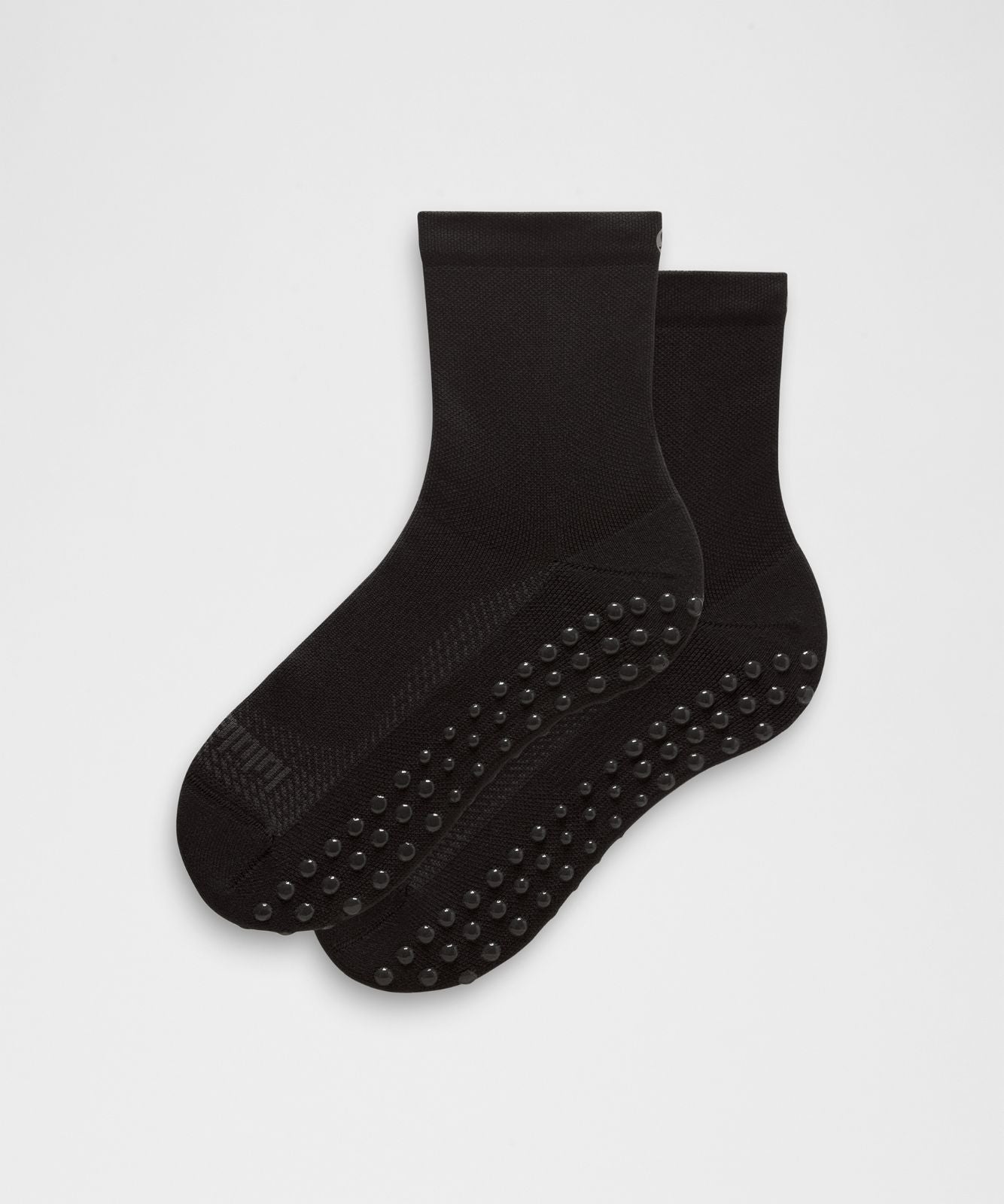 Unisex Find Your Balance Grip Quarter Socks Black
