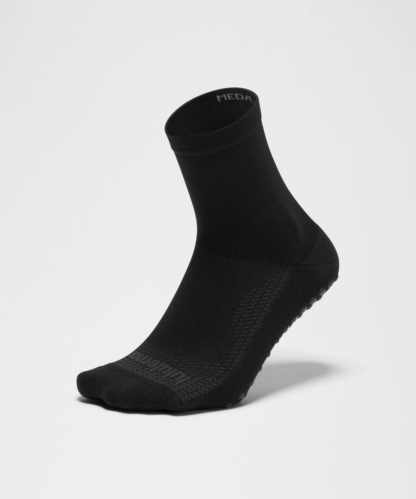 Unisex Find Your Balance Grip Quarter Socks Black