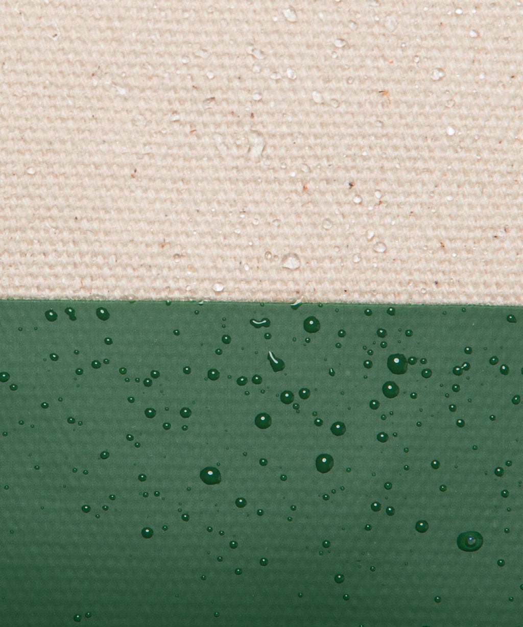 Canvas Pouch *Wordmark Natural/Ivy Grove