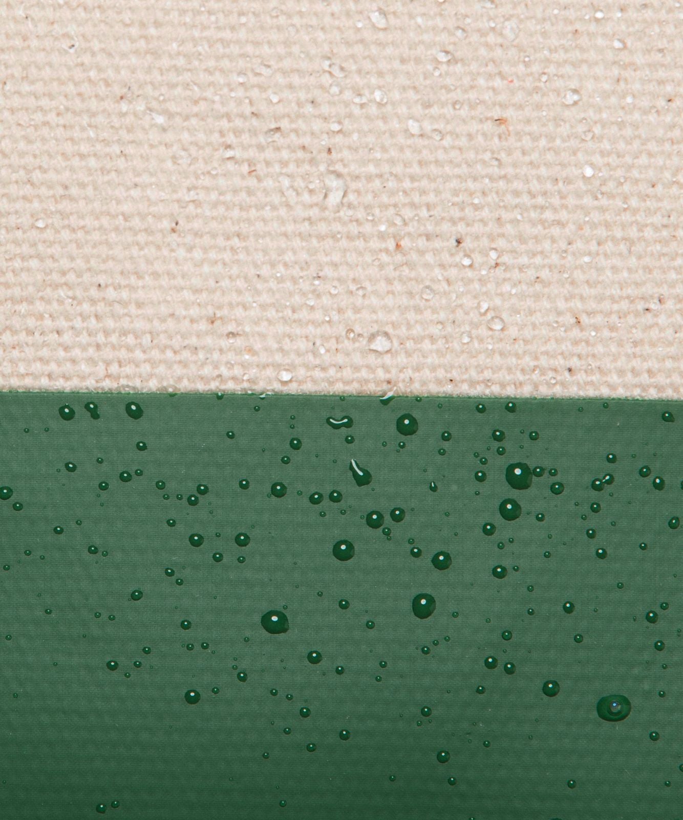 Canvas Pouch *Wordmark Natural/Ivy Grove