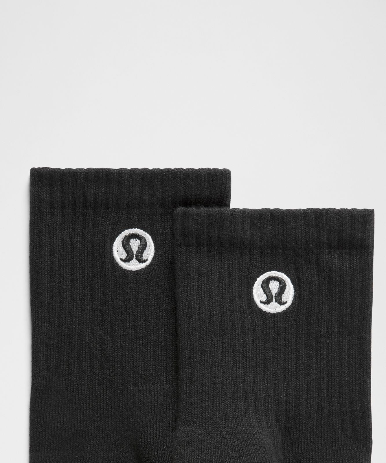Unisex Daily Essential Quarter Socks *3 Pack Black