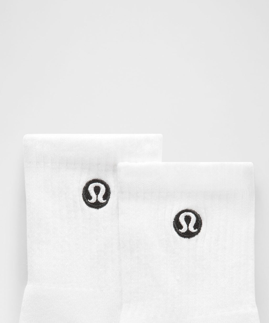 Unisex Daily Essential Quarter Socks *3 Pack White