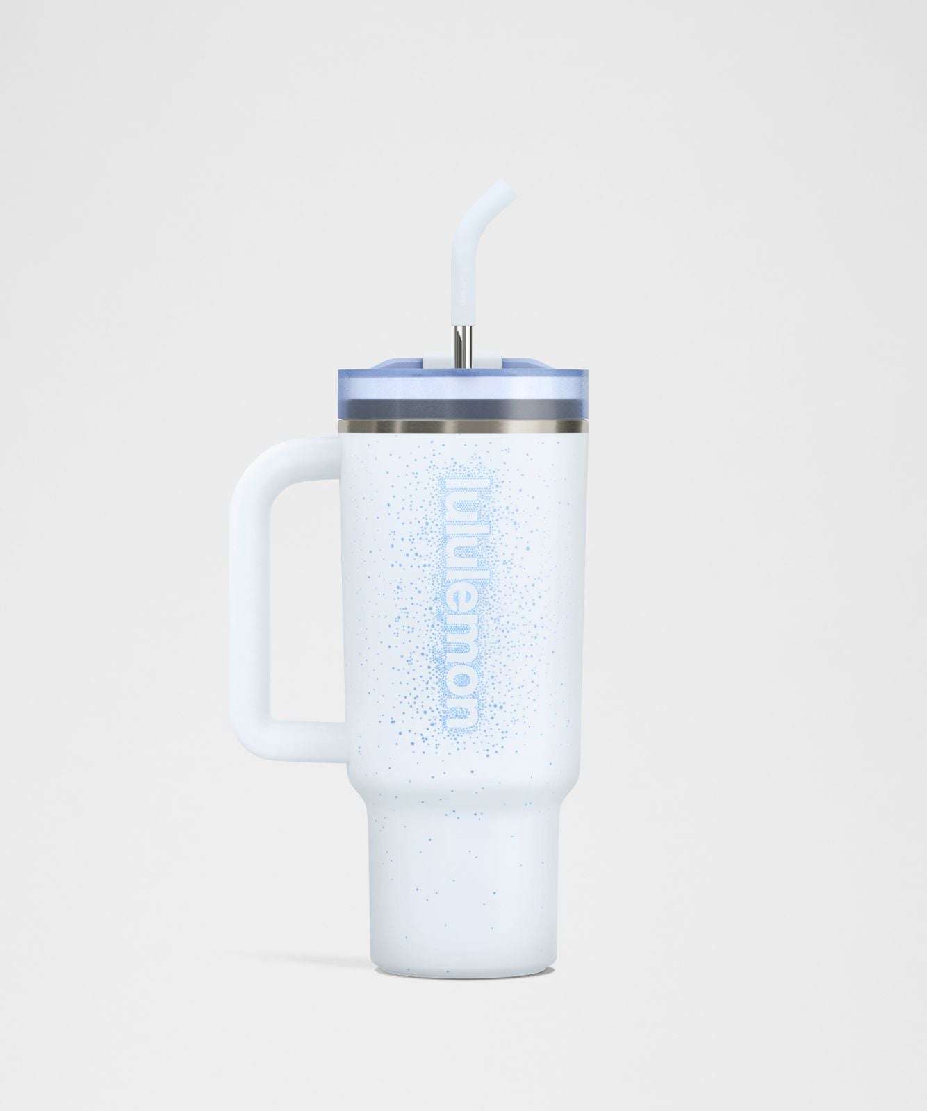 Insulated Tumbler 40oz *Raindrop Polo Pastel/Dreamy Blue