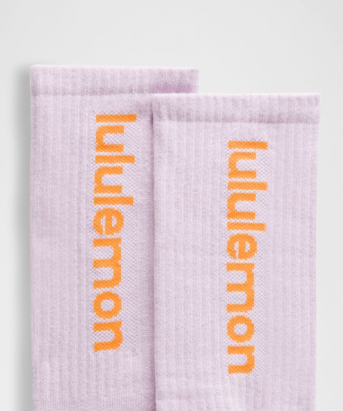 Unisex Daily Essential Crew Socks Wordmark *3 Pack Lilac Play/Pink Pearl/Ocean Wave