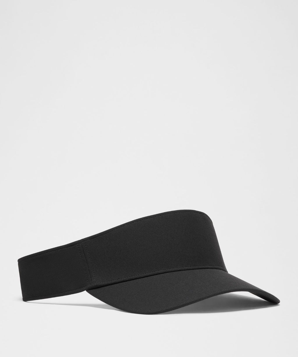 Removable Sweatband All-Sport Visor Black