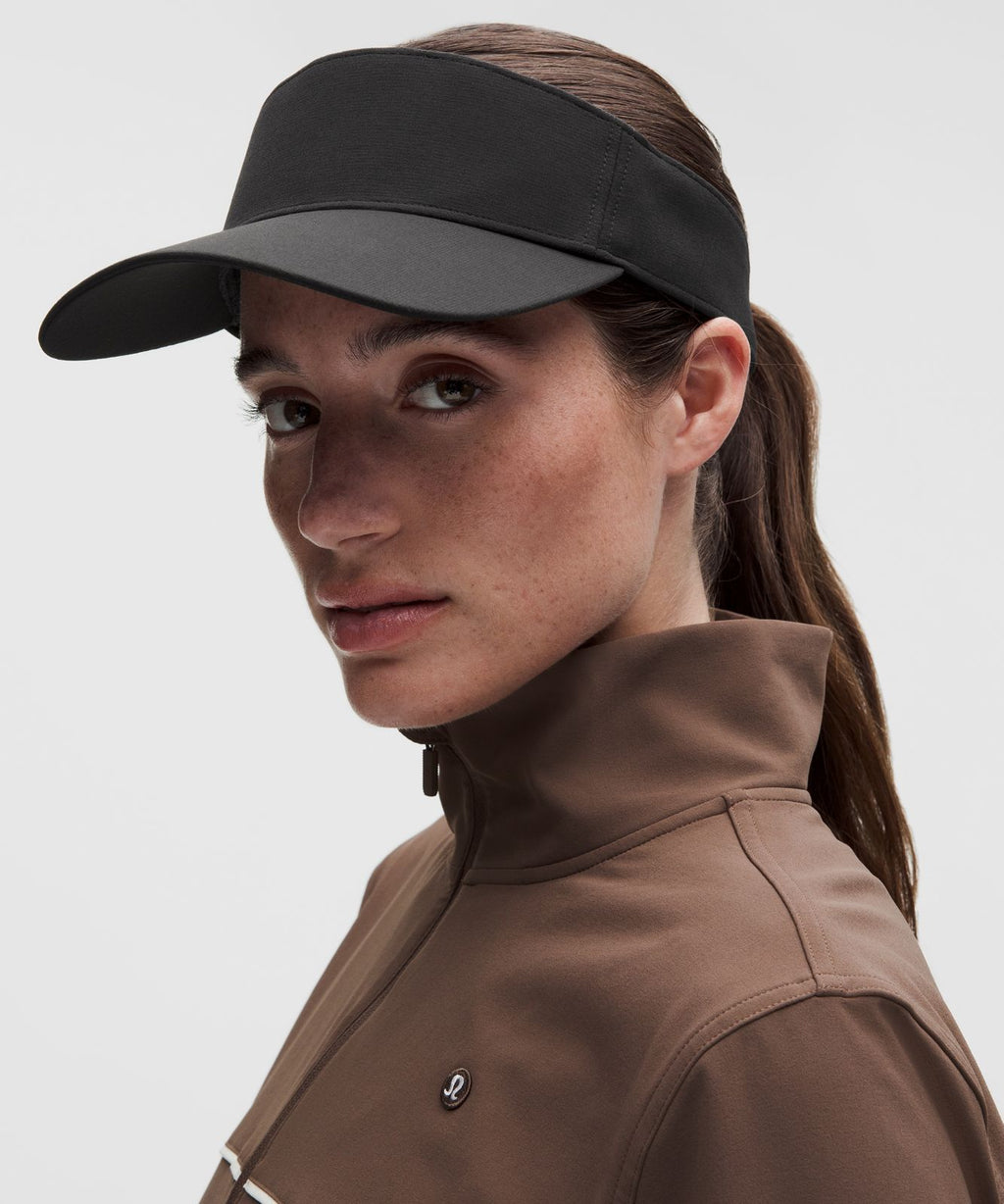 Removable Sweatband All-Sport Visor Black