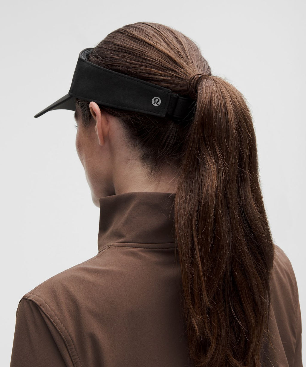 Removable Sweatband All-Sport Visor Black