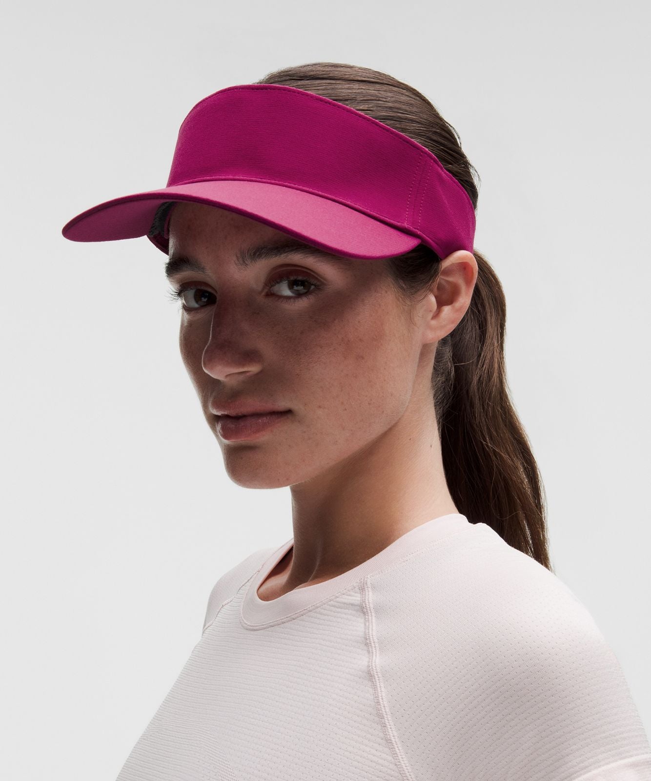 Removable Sweatband All-Sport Visor Raspberry Rave