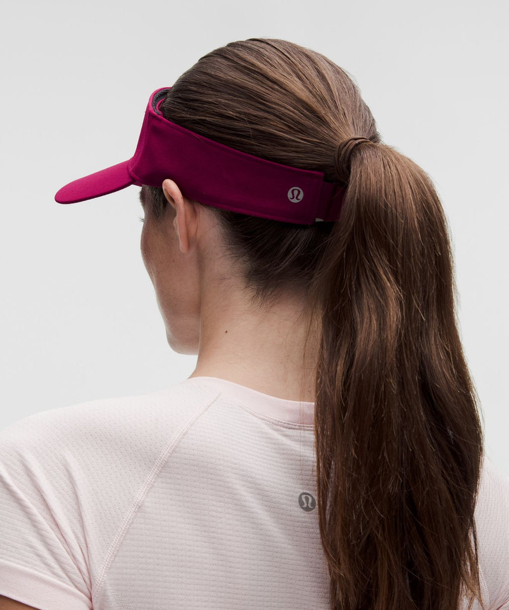 Removable Sweatband All-Sport Visor Raspberry Rave