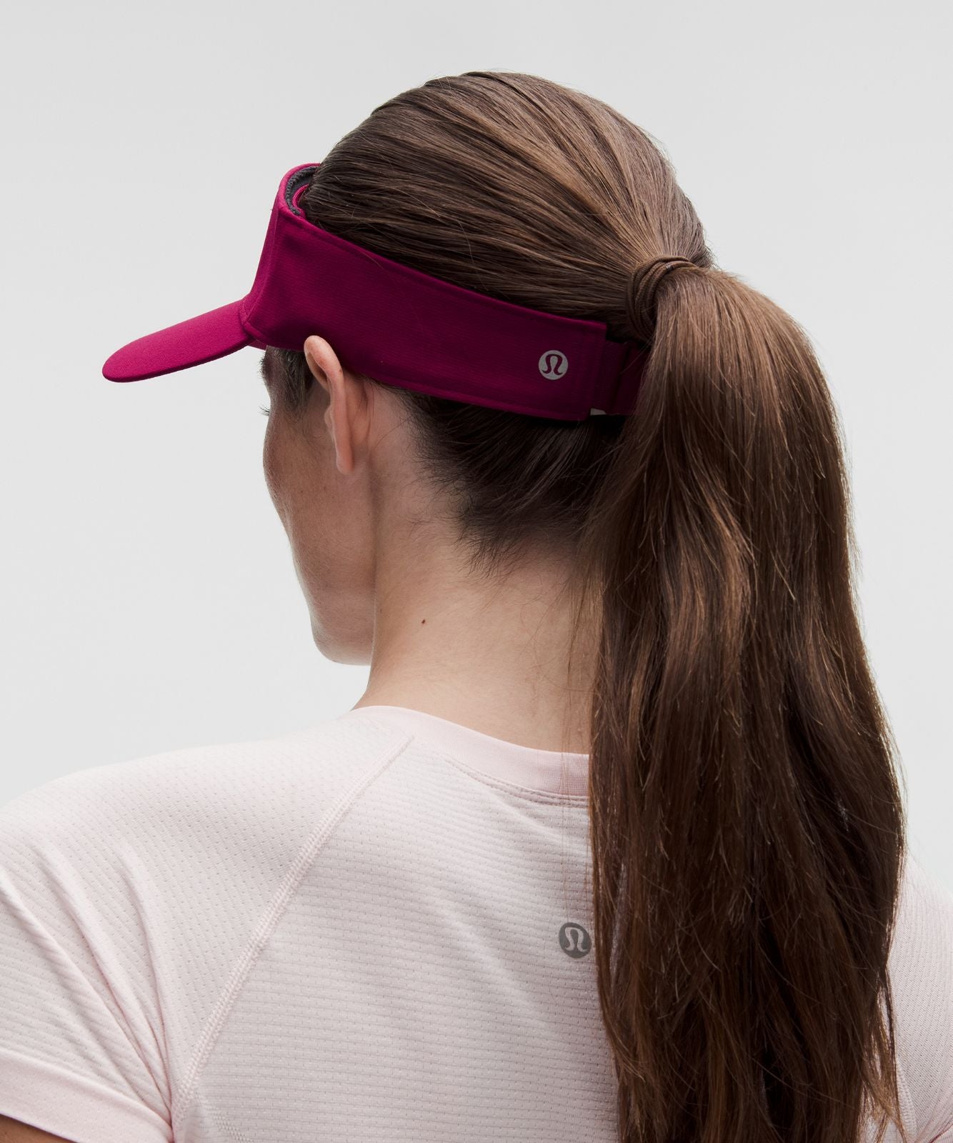 Removable Sweatband All-Sport Visor Raspberry Rave