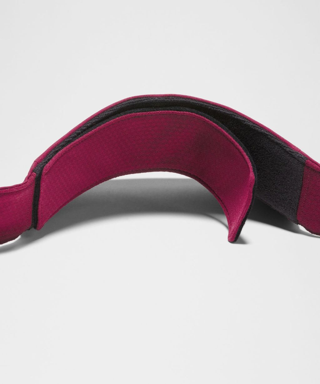 Removable Sweatband All-Sport Visor Raspberry Rave