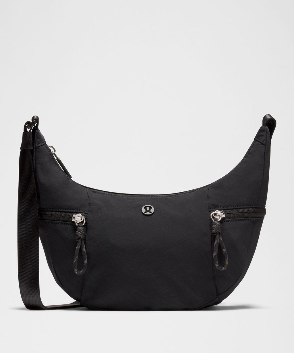 Small Slouchy Sling Bag 3L Black