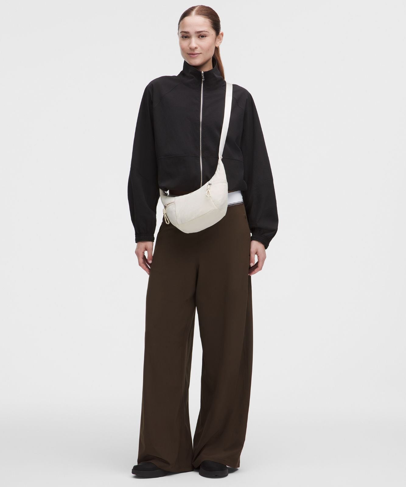 Small Slouchy Sling Bag 3L Light Ivory